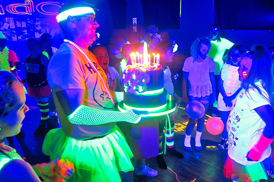 Kids UV Neon Glow Party