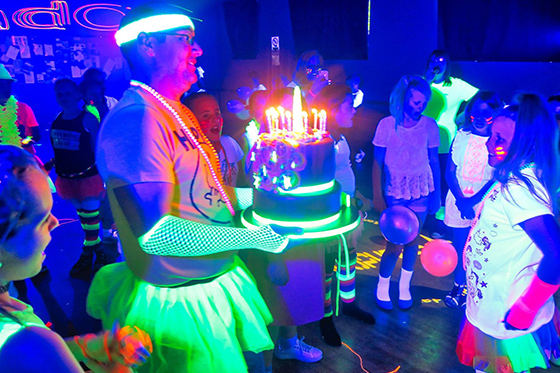 Kids UV Neon Glow Party