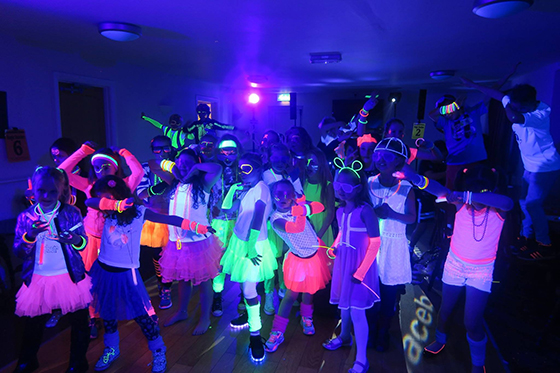 Kids UV Neon Glow Party