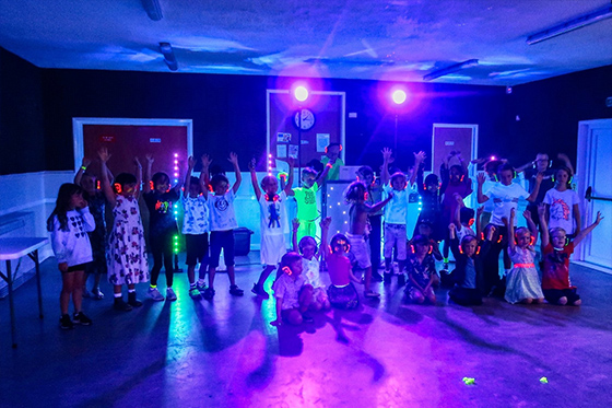 Kids UV Neon Glow Party