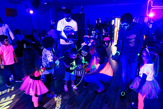 Kids UV Neon Glow Party