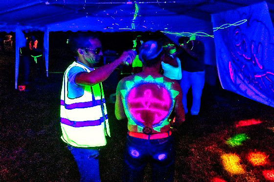 Adults UV Neon Glow Party
