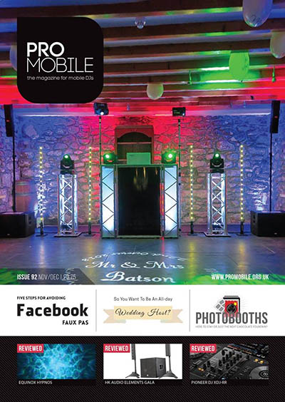 Pro Mobile Magazine Featured DJ Cover