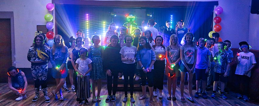 SoundONE Children's Silent Disco with GlowBot